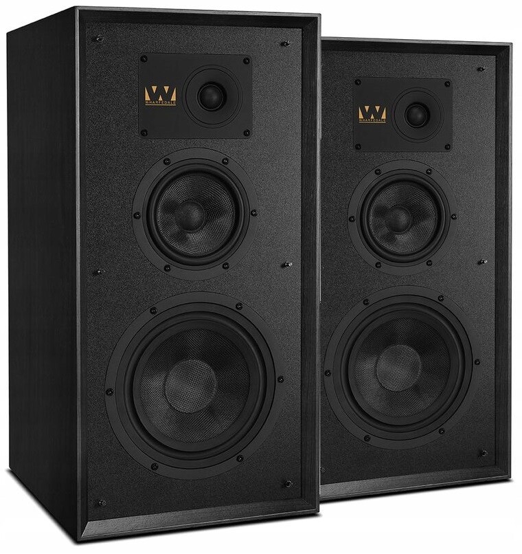 Wharfedale Linton Black Černá – Evoluce Vynikajícího Zvuku