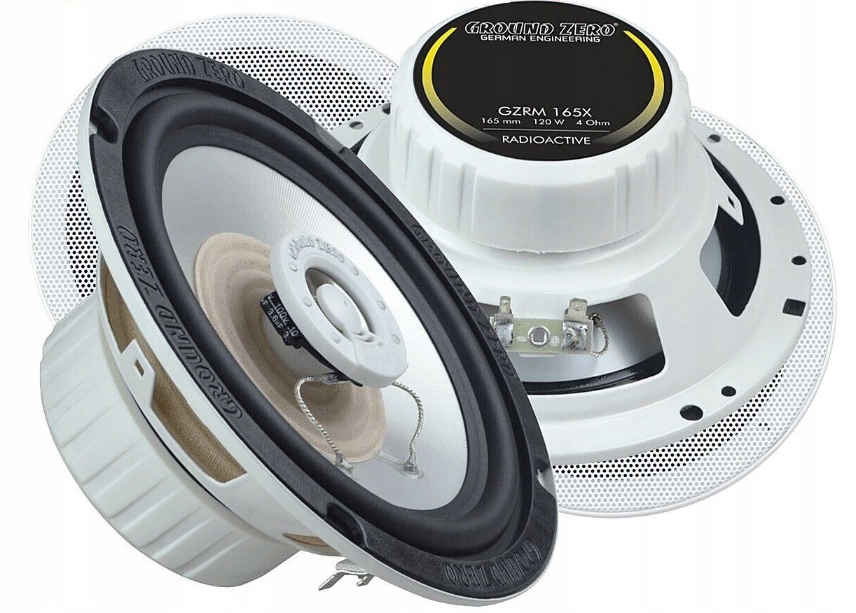 Reproduktory Marine pro jachtu 16,5 cm 165 mm Ground Zero GZRM165X