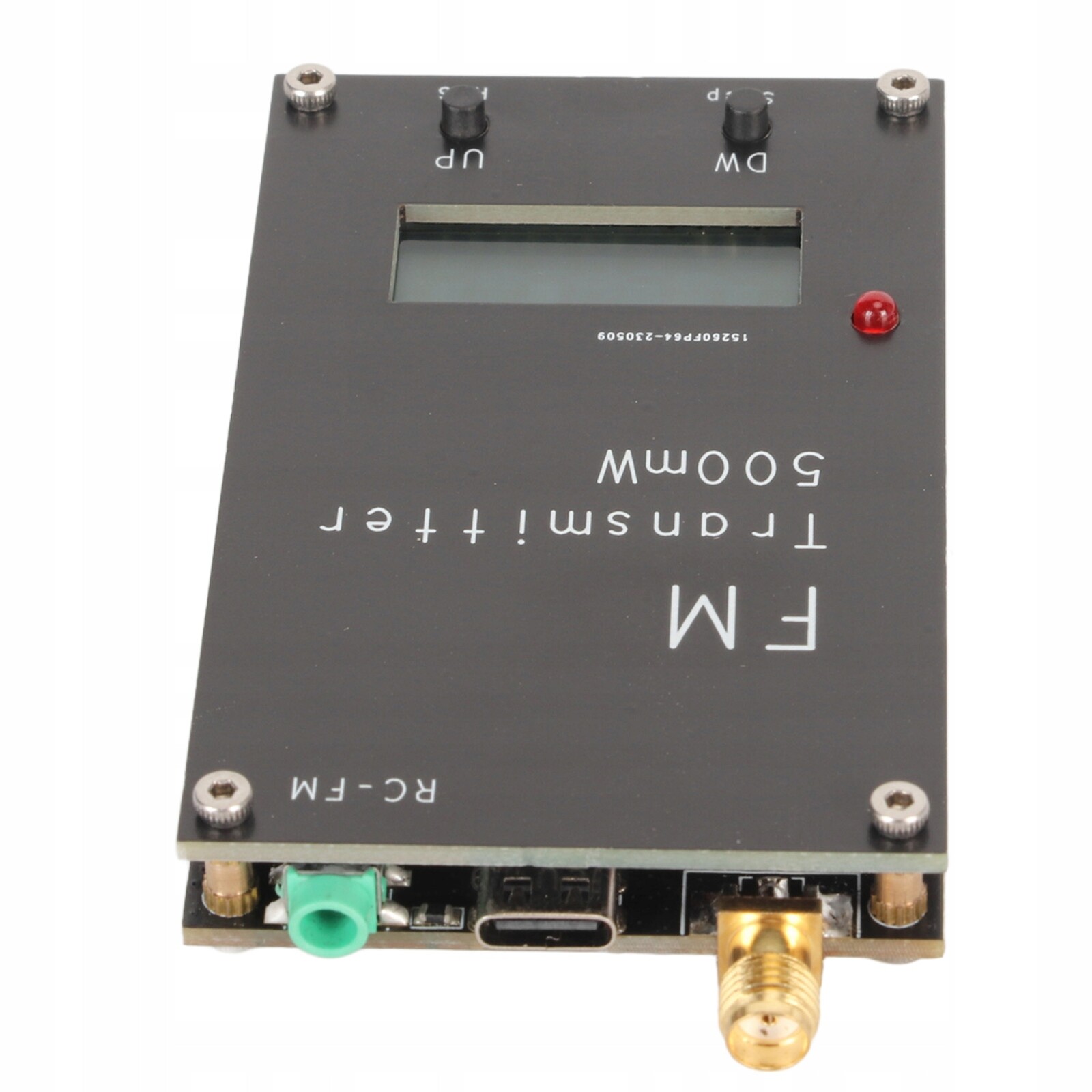 Fm vysílač 500 mW s LCD obrazovkou 2000 M 500 mW