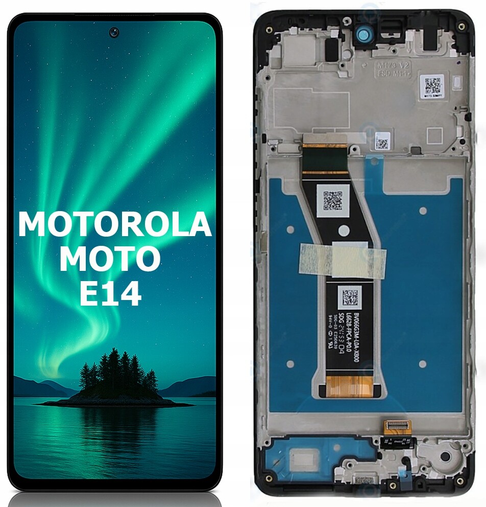 LCD Displej Pro Motorola Moto E14 Rámeček Kvalita Návod K Použití