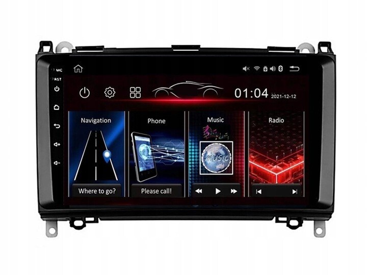 Autorádio Carplay Pro Mercedes Benz B200 2008-2011