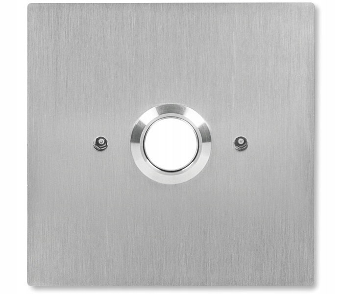 Aco INS-OB-60 Tlačítko spínacího výstupu, podsvícené, podomítkové, ocel nerez