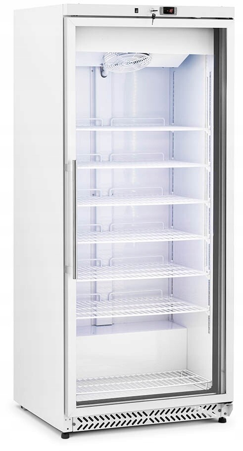 Prosklená Šuplíková Mraznička Mrazák 580 L