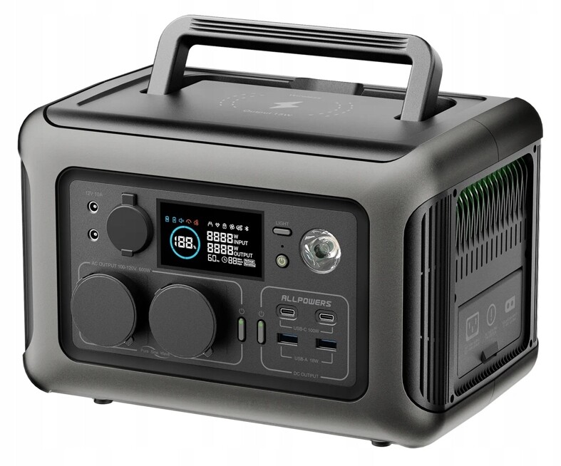 Nabíjecí Stanice Allpowers R600 299Wh 600W Zásobník energie Powerbank