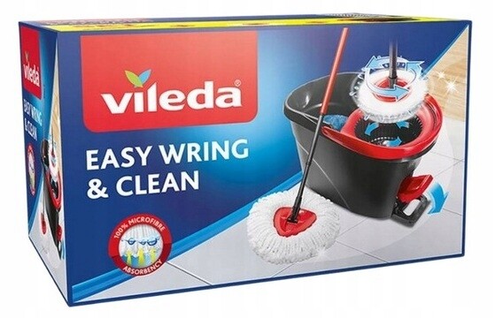 Kbelík a rotační mop Vileda Easy Wring & Clean