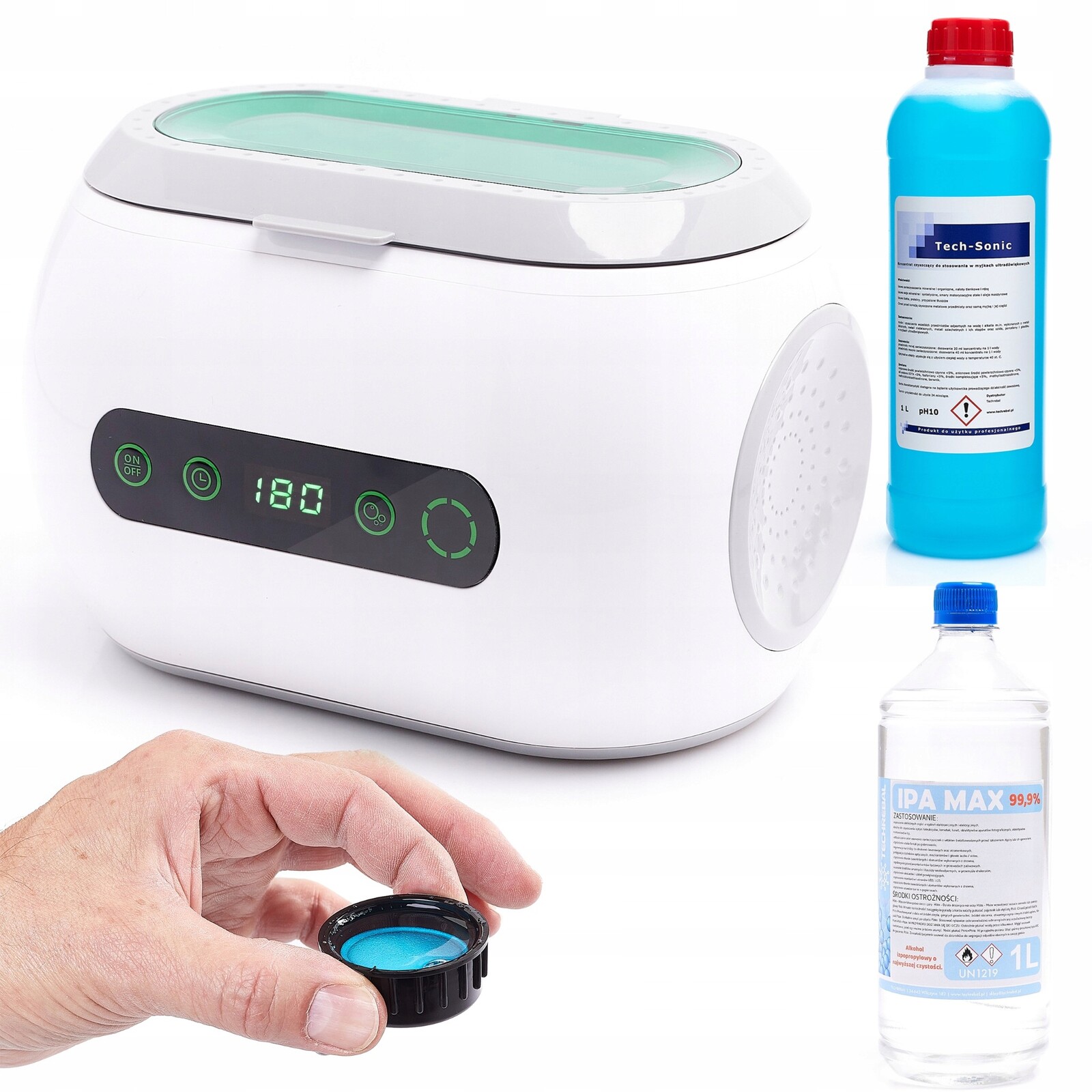 Ultrazvuková Myčka 600 ML (0,6 L) 35 W – Sada Dílů Pro Elektroniku