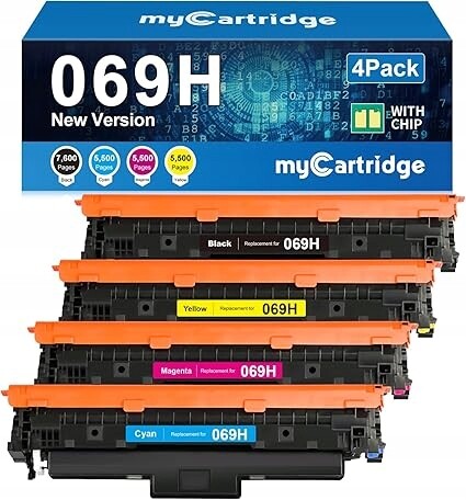 4x Toner 069H pro Canon MF753Cdw MF751Cdw LBP674Cdw Náhrada za myCartridge