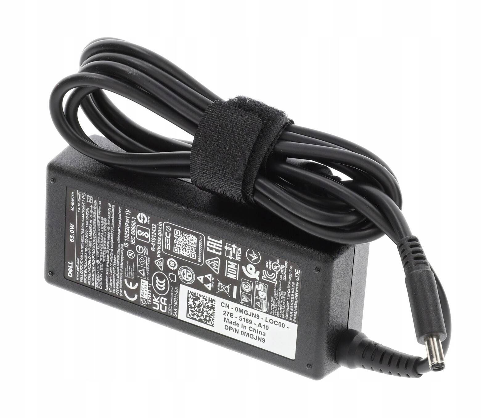 Napájecí zdroj Dell 65W 3.34A 4.5 mm HA65NS5 LA65NS2 G6J41 MGJN9 43NY4