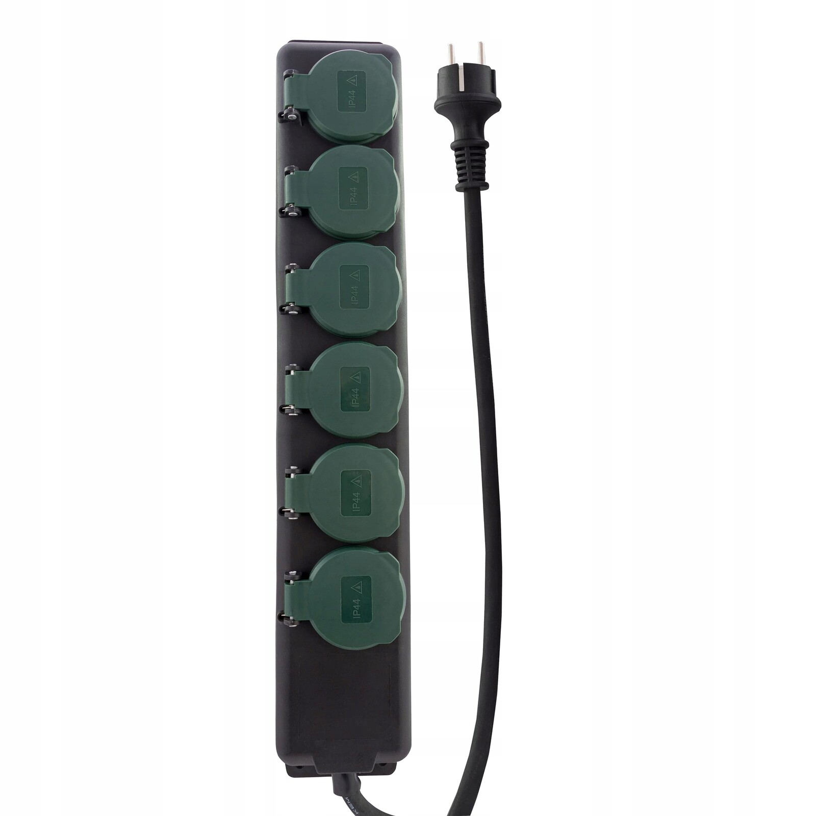 Zásuvková lišta Rev 0512469555 6 zásuvek černo zelená, konektor Pg 1 kus