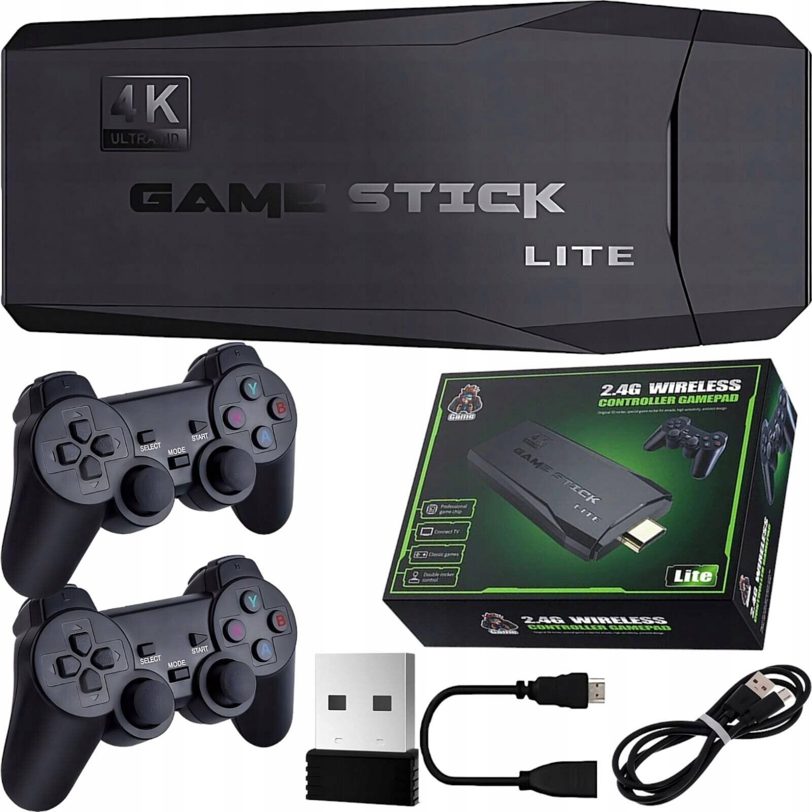 Retro Konzole Pro Televizor S Více Než 20 000 Hrami Dva Přenosné Ovladače Hdmi Tv