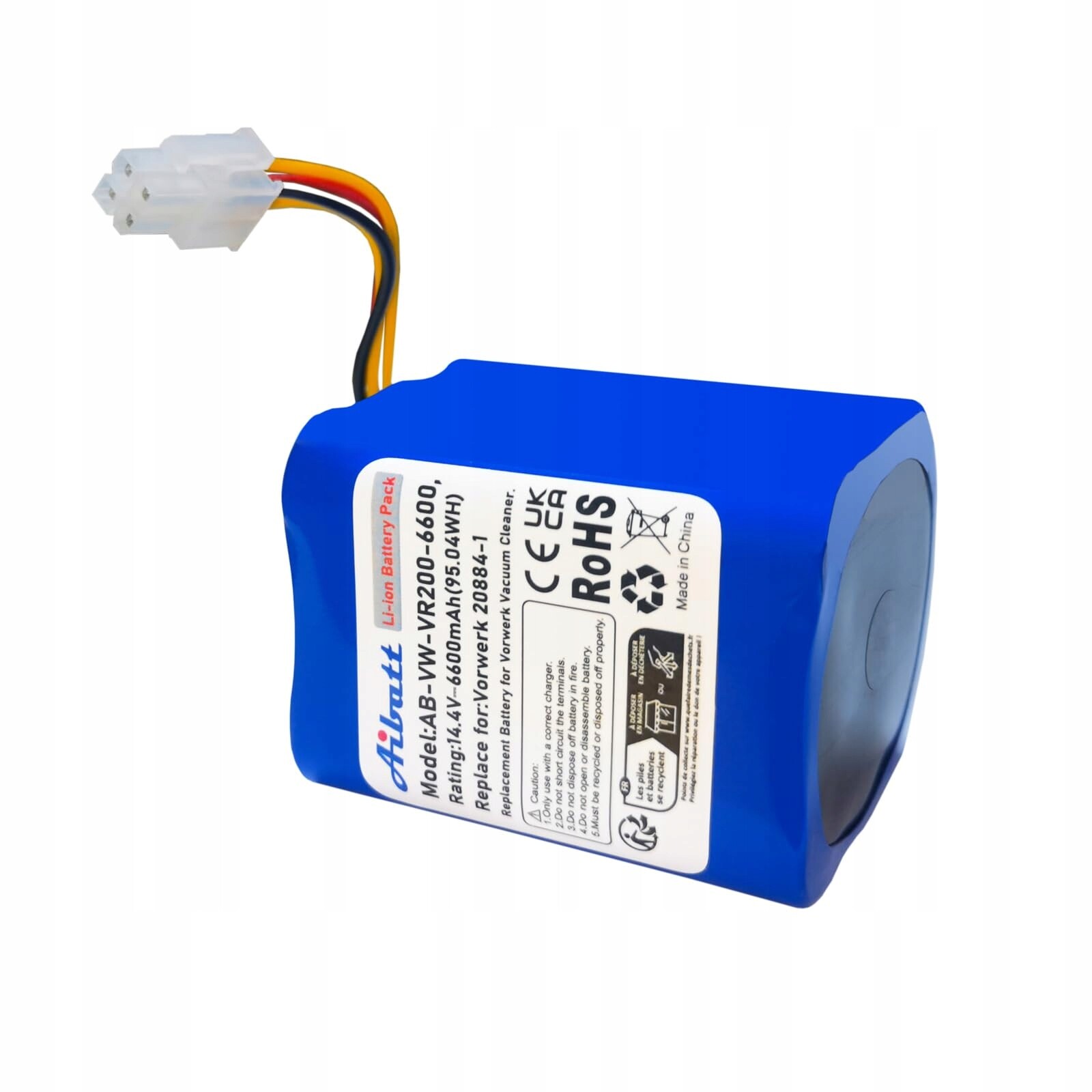 Aibatt 6600mAh Li-Ion Akku