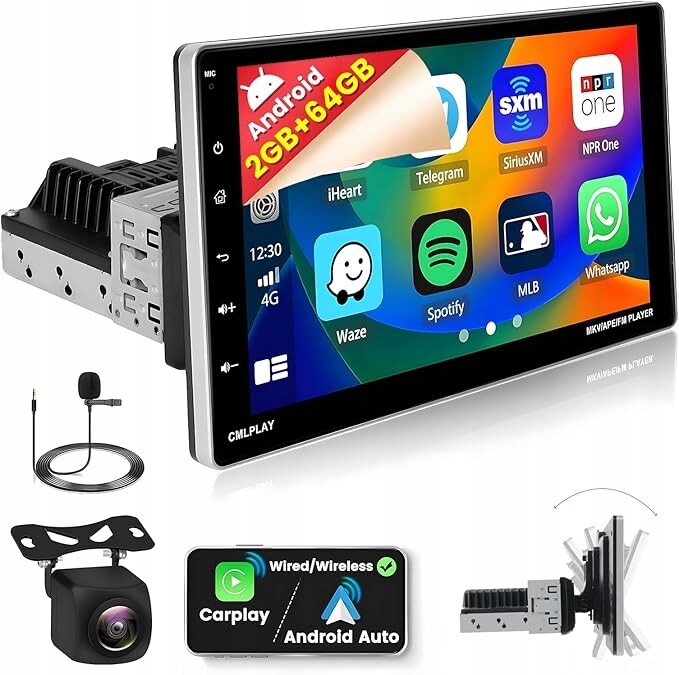 Autorádio Cml-play 9010A 1-DIN 9PALCOVÉ Carplay 1080P