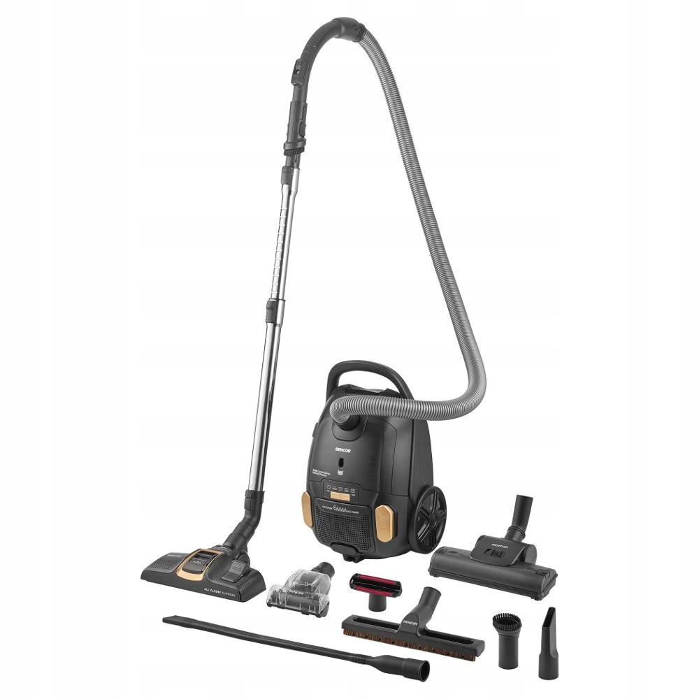 Sáčkový vysavač Sencor Svc 8330BK 4AAAA EcoPower