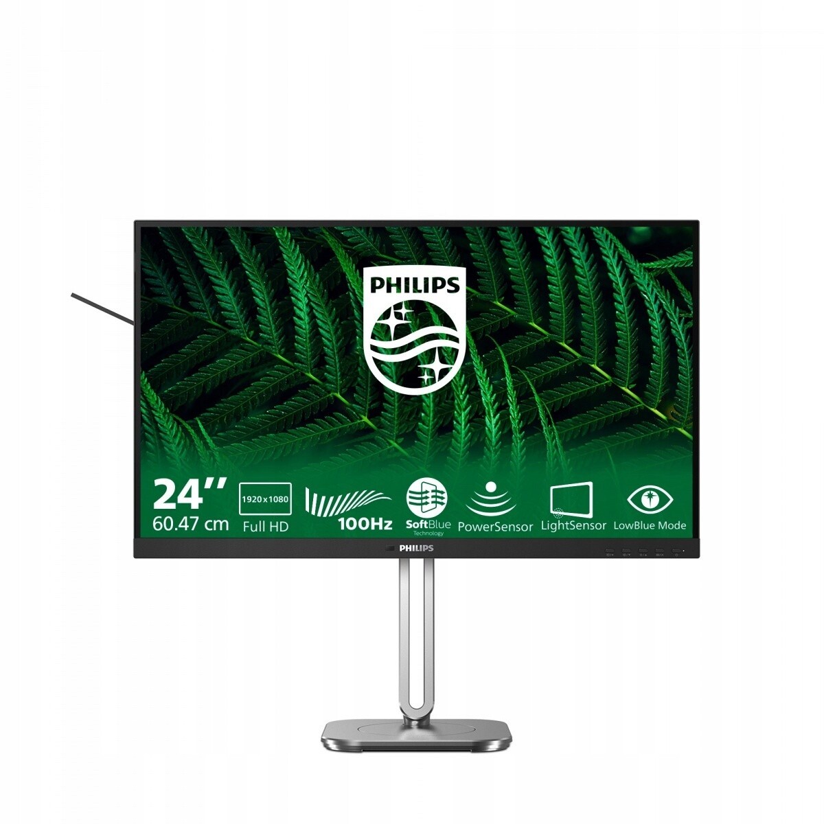 Philips Monitor 23.8 palců 24B2G5200 Ips 100 Hz Hdmi Dp Pivot reproduktory