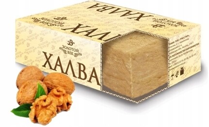 Chalva s vlašskými ořechy Złoty Wiek Krájecí blok 5 kg