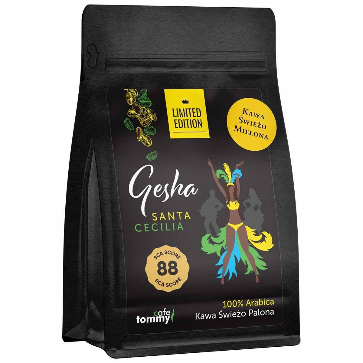 Mletá káva 250 g Gesha Brazílie Čerstvě pražená Specialty Limited Edition