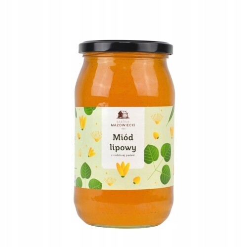Lipový med 1000 g Bartnik Mazowiecki