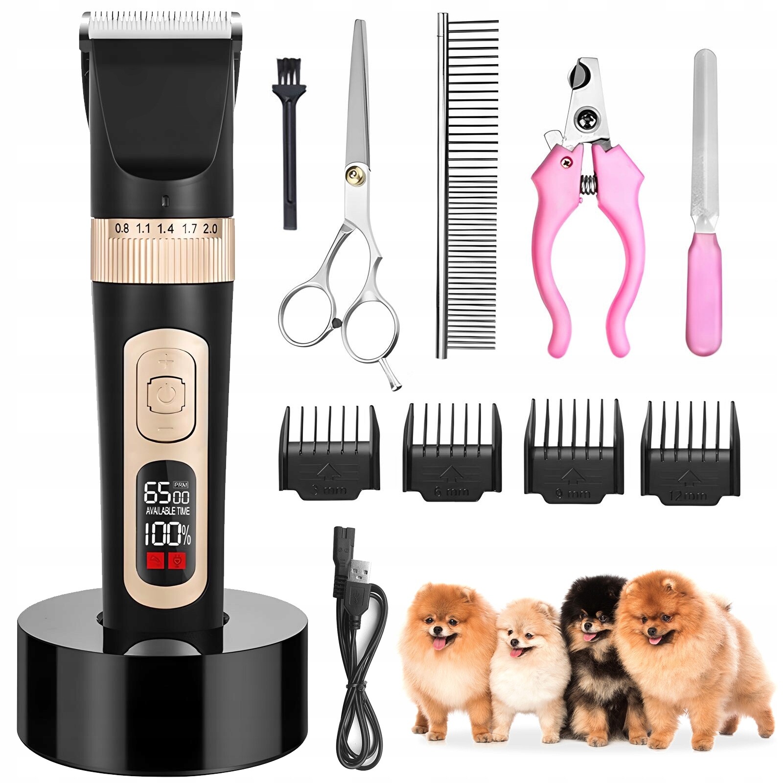 Akumulátorový strojek na stříhání zvířat Heylad – Výkonný a efektivní strojek na stříhání domácích mazlíčků