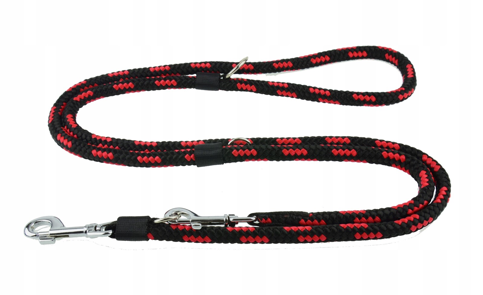 Vodítko pro pás Regulovatelné lanko Tlustá 2,5 m/1,4 cm Champion Černá Červená