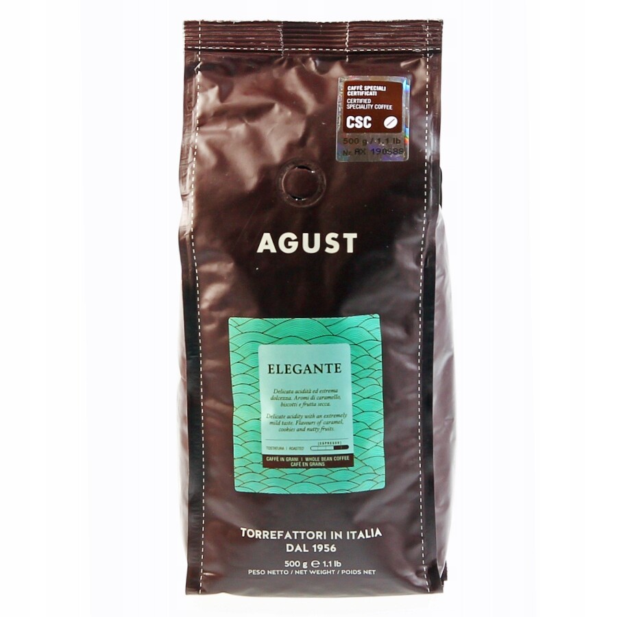 káva Agust Elegante 500g zrnková