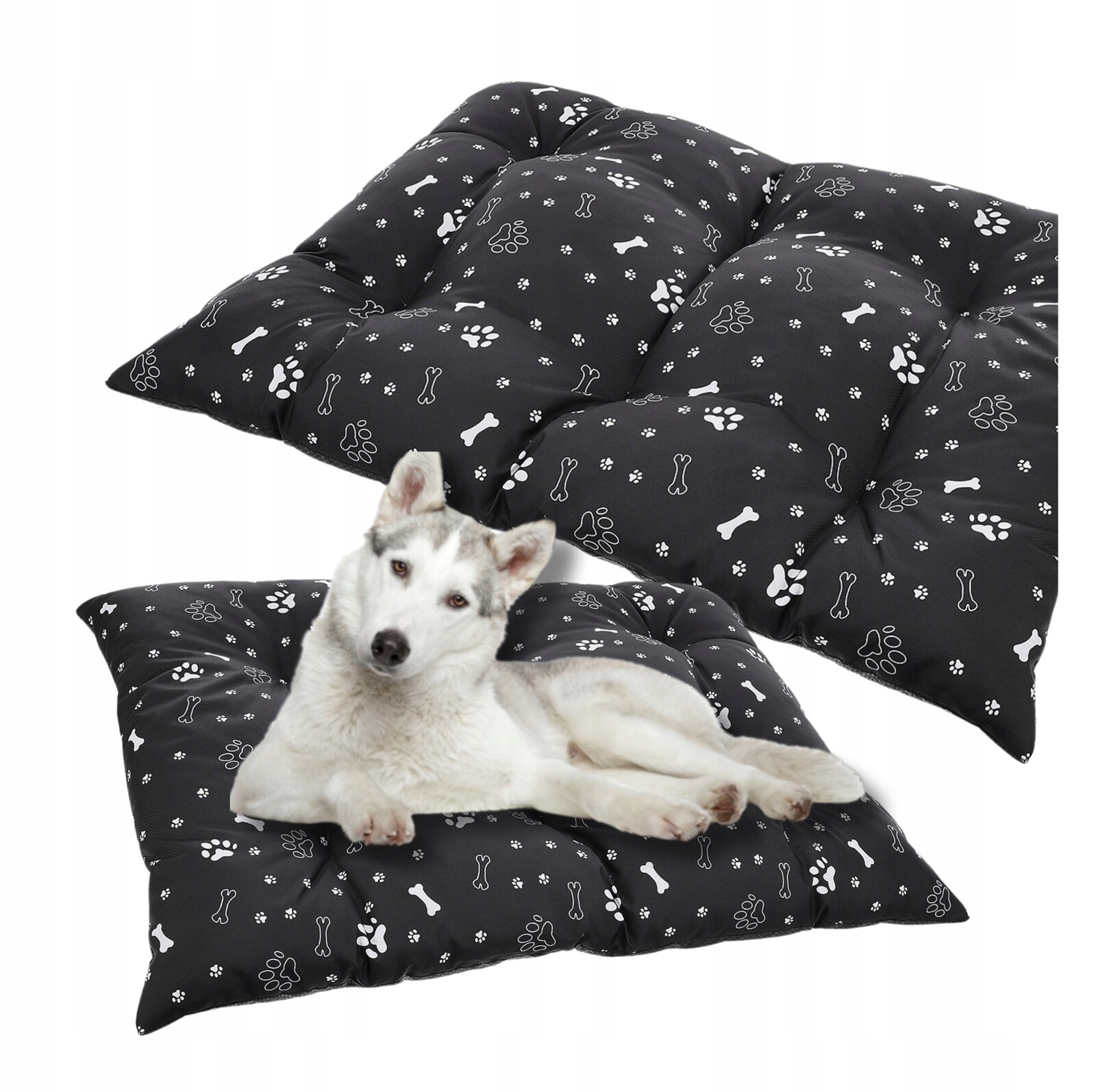 Pelíšek pro psa kočku Matrace Polštář 70x50 Voděodolné Měkké do auta