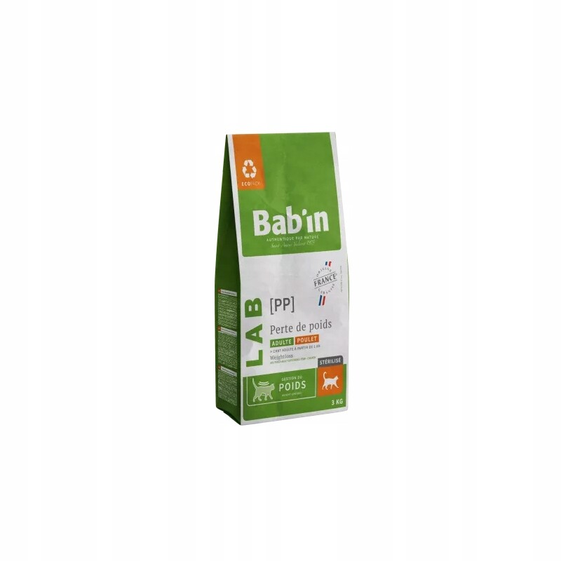 Bab'in Lab Weight Loss – nadváha pro kočky 1,5 kg