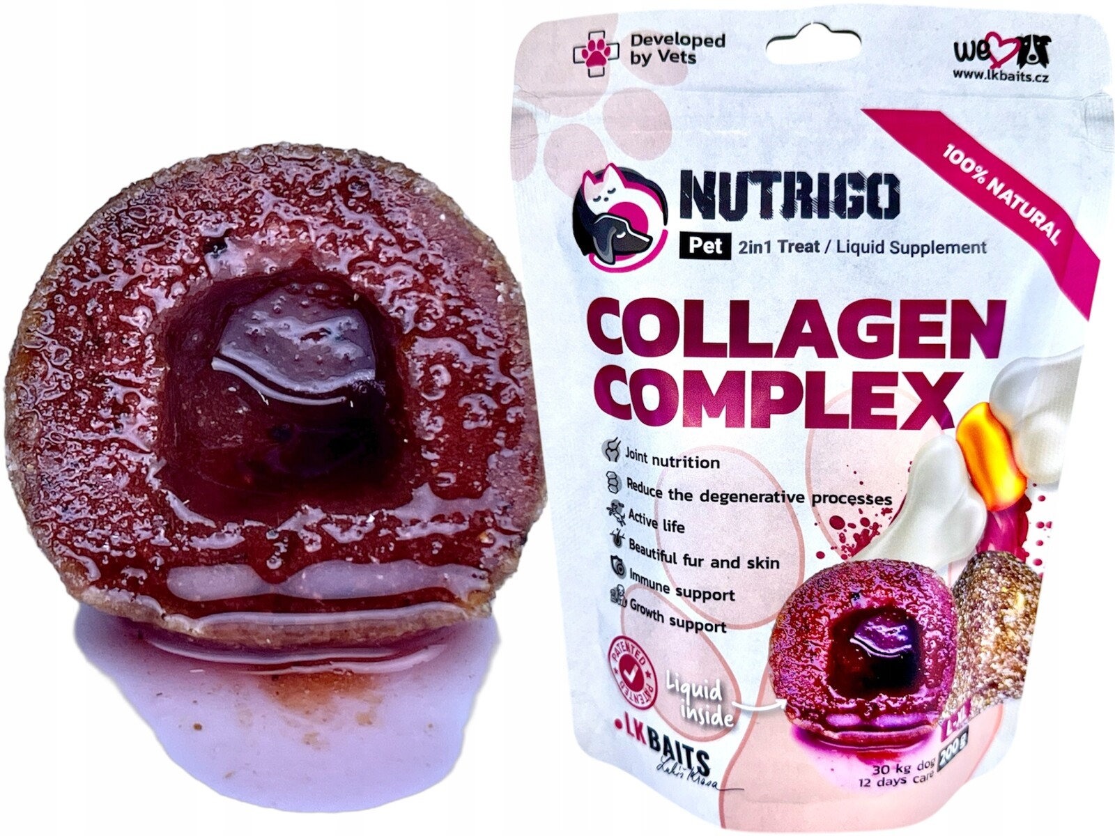 Lk Baits Pet Nutrigo Dog Supplement Collagen Complex,L-XL,200g