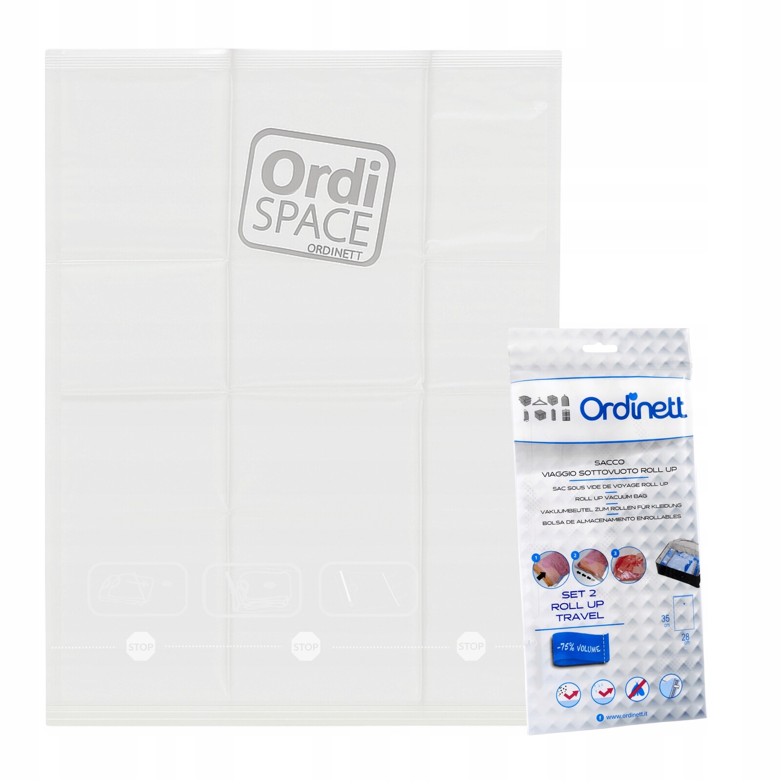 Sada 2 vakuových sáčků do Kufru, na spodní prádlo, plavky