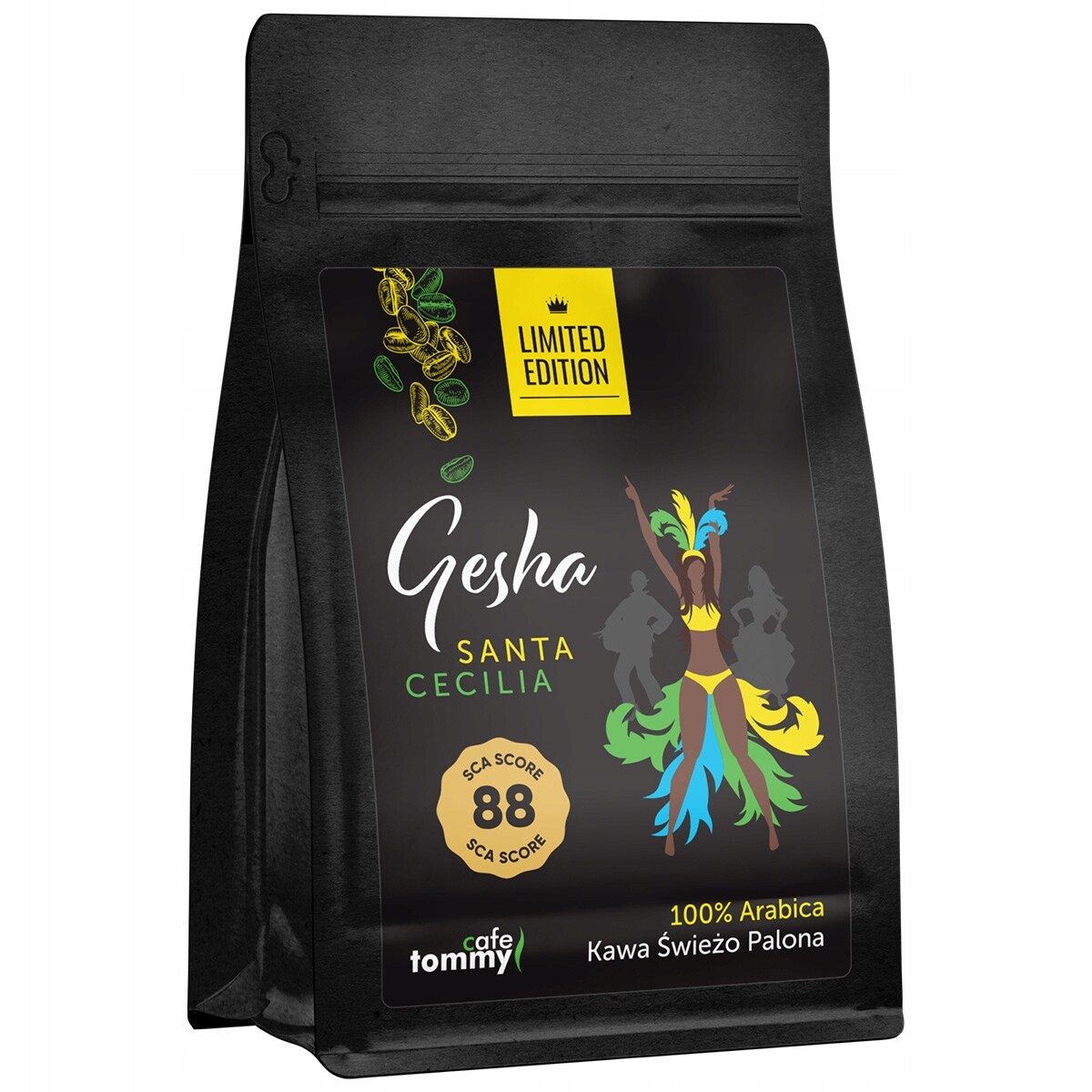 Káva zrnková 250 g Gesha Brazílie Čerstvě pražená Specialty Limited Edition