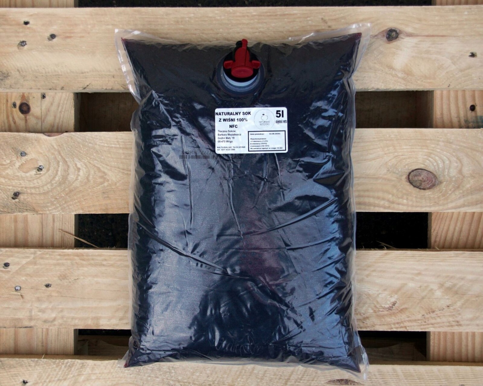 Třešňová šťáva 100% 5 l (lisovaná, Nfc)