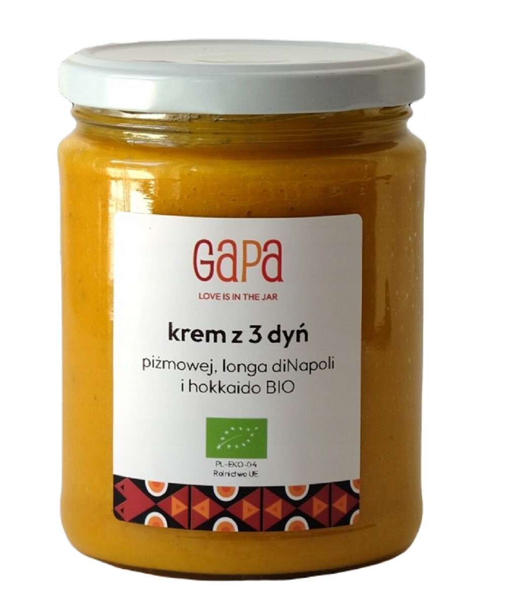 Krém Ze Tří Dýní – Pižmové, Lunga DI Napoli, Hokkaido Bio 450 g – Gapa