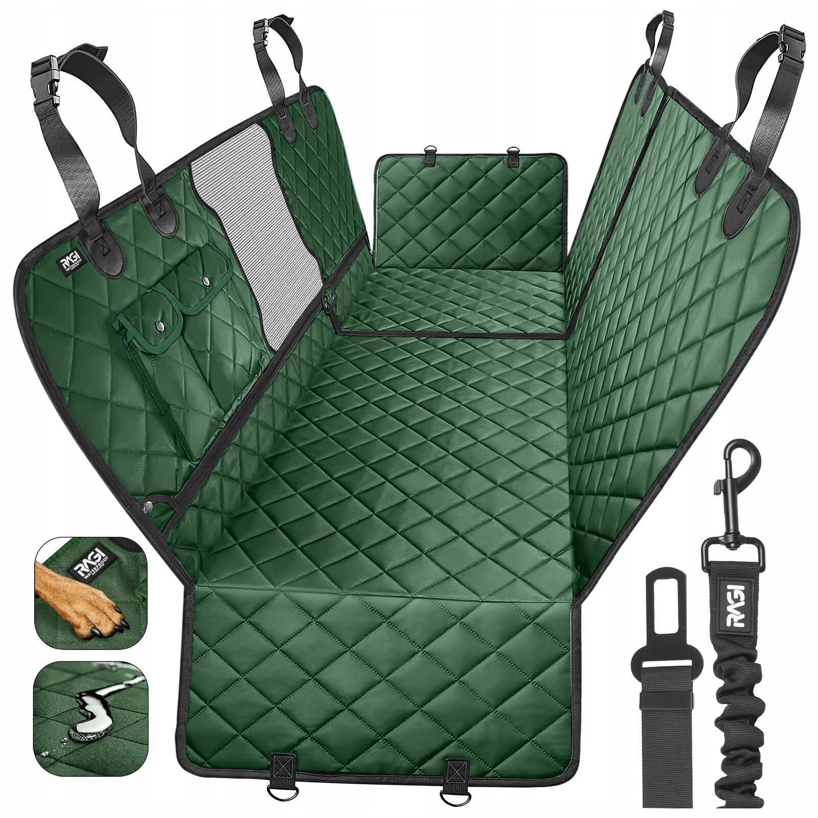 Podložka pro psa do auta Univerzální potah Automobilová 4v1