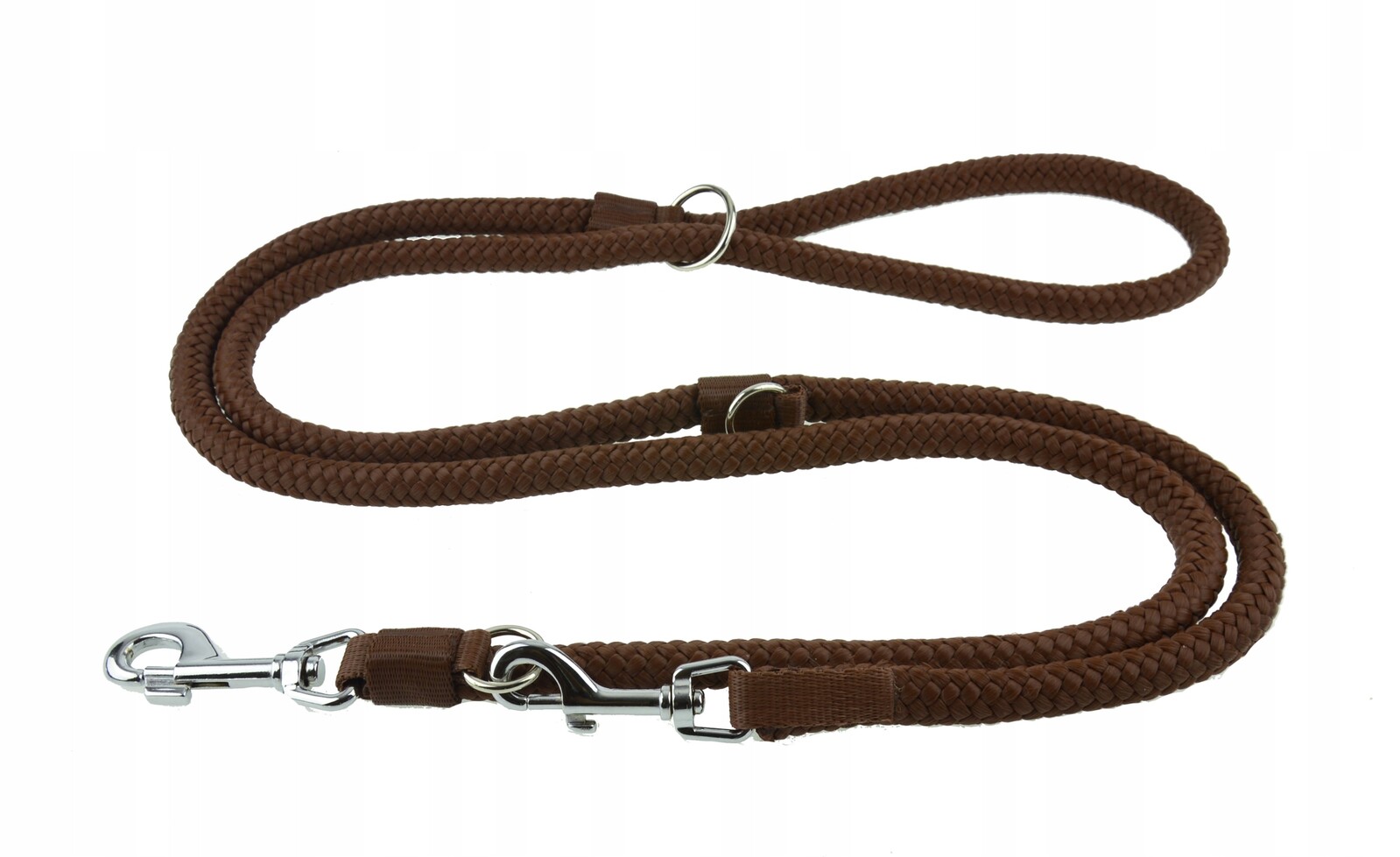 Vodítko pro pás Regulovatelné lanko Silná 2,5 m/1,4 cm Champion Hnědá