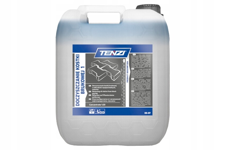 Tekutý koncentrát pro důkladné odmašťování a čištění dlažebních kostek 5 l