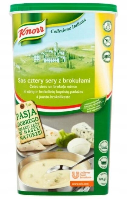Knorr Omáčka – čtyři sýry s brokolicí 1 kg
