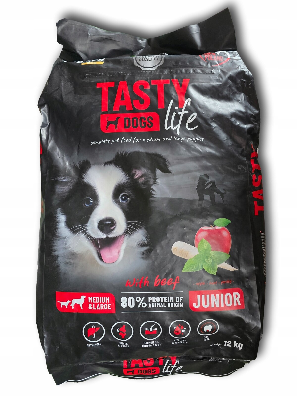 Biofeed Tasty Life Junior Hovězí krmivo pro psy všech plemen 12 kg XXL