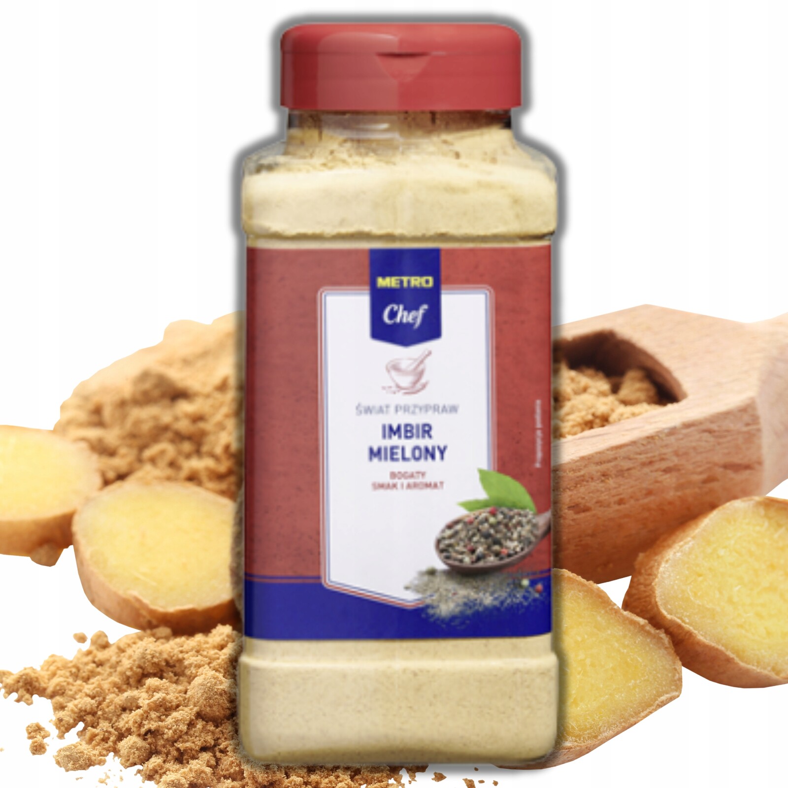 Metro Chef Zázvor mletý velké balení gastro 390 g