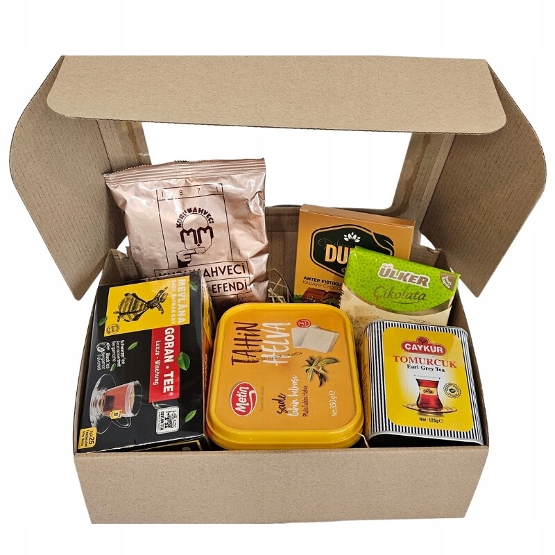 Dárková Sada č. 6 Turecký čaj Mevlana Turecká Káva Chalva Čokoláda