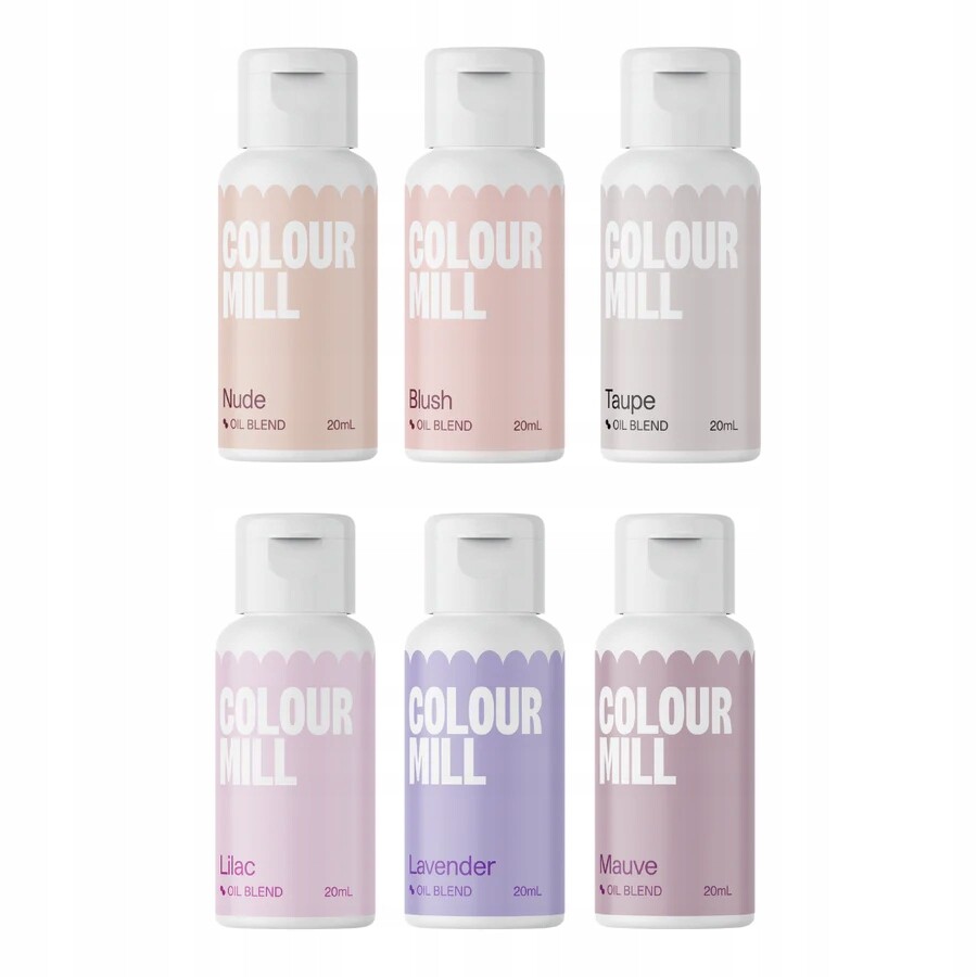 Sada olejových barviv Bridal Colour Mill 6 x 20 ml