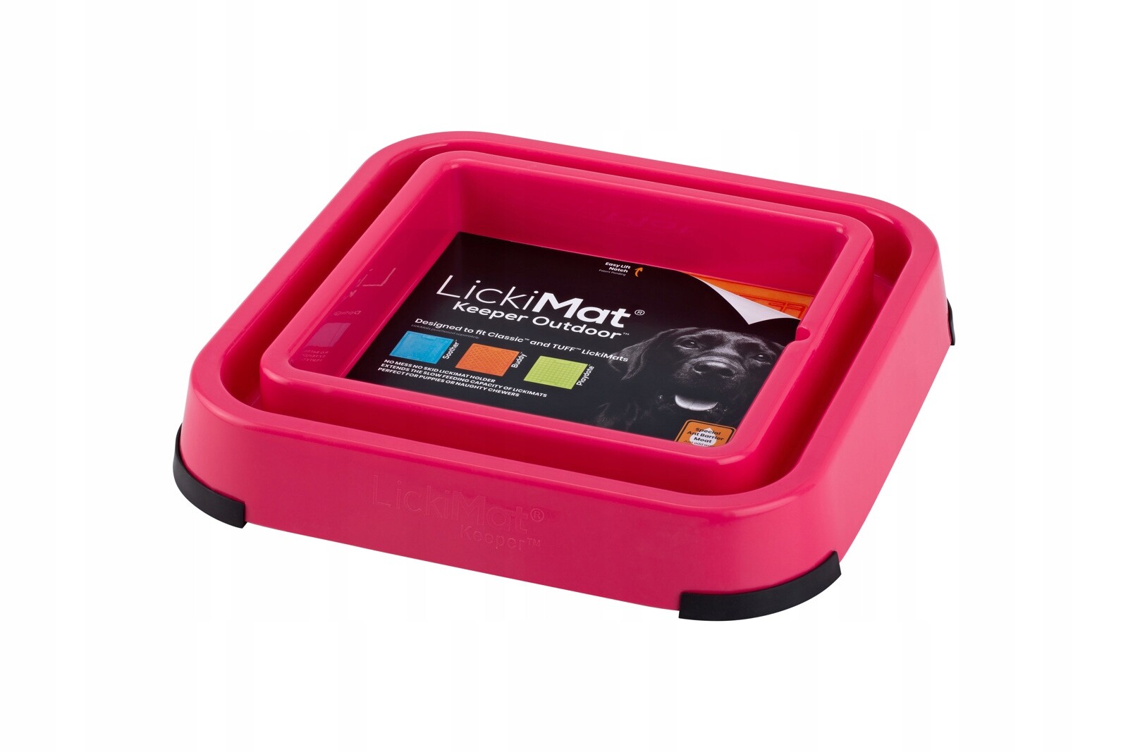 LickiMat miska Keeper Outdoor Růžová