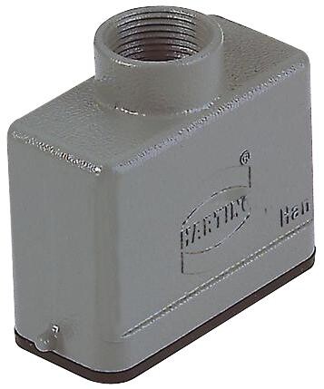 Harting 09200101440 Top Entry Hood, Size 10A, Metal