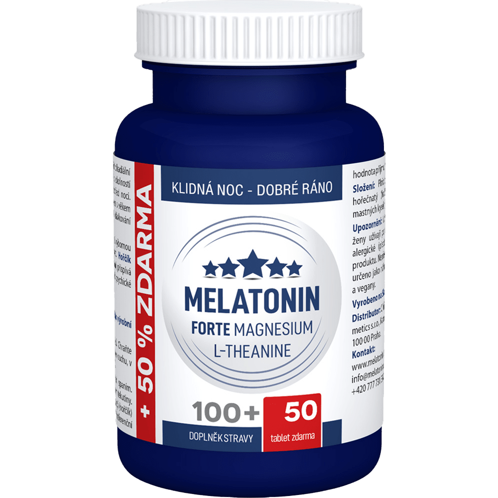 CLINICAL NUTRICOSMETICS Melatonin Forte Magnesium L-Theanine 150 tablet