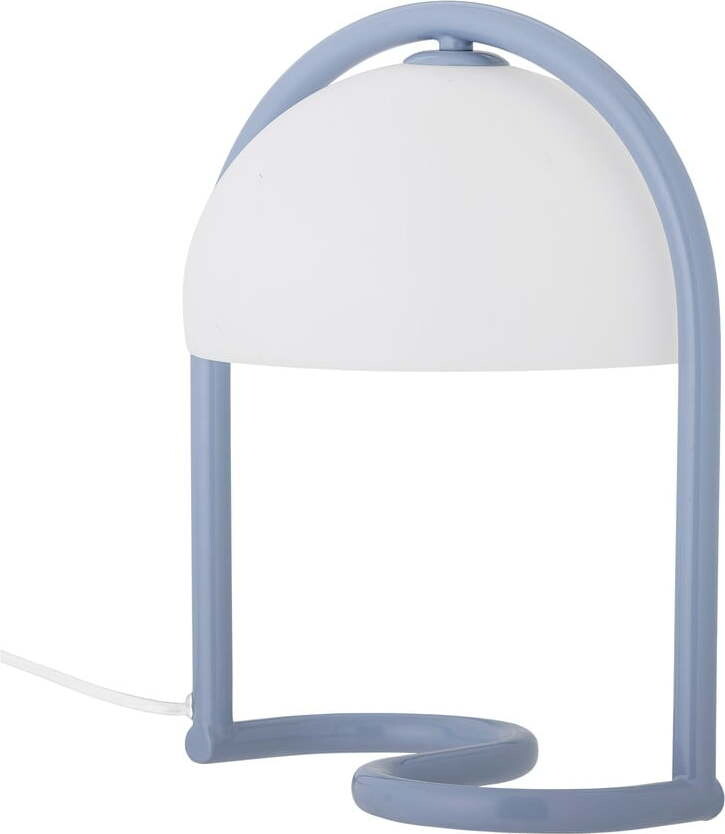 Modrá stolní lampa (výška 29,5 cm) Favour – Bloomingville