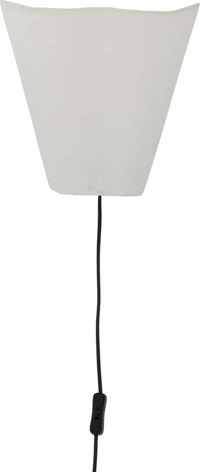 Bílé nástěnné svítidlo do zásuvky Janese – Bloomingville