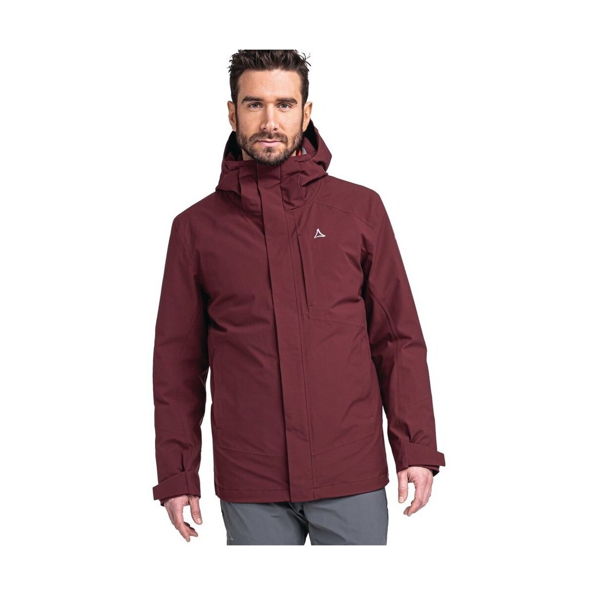 SchÖffel  Wander winterjacke Auerspitz 3in1  Bordó