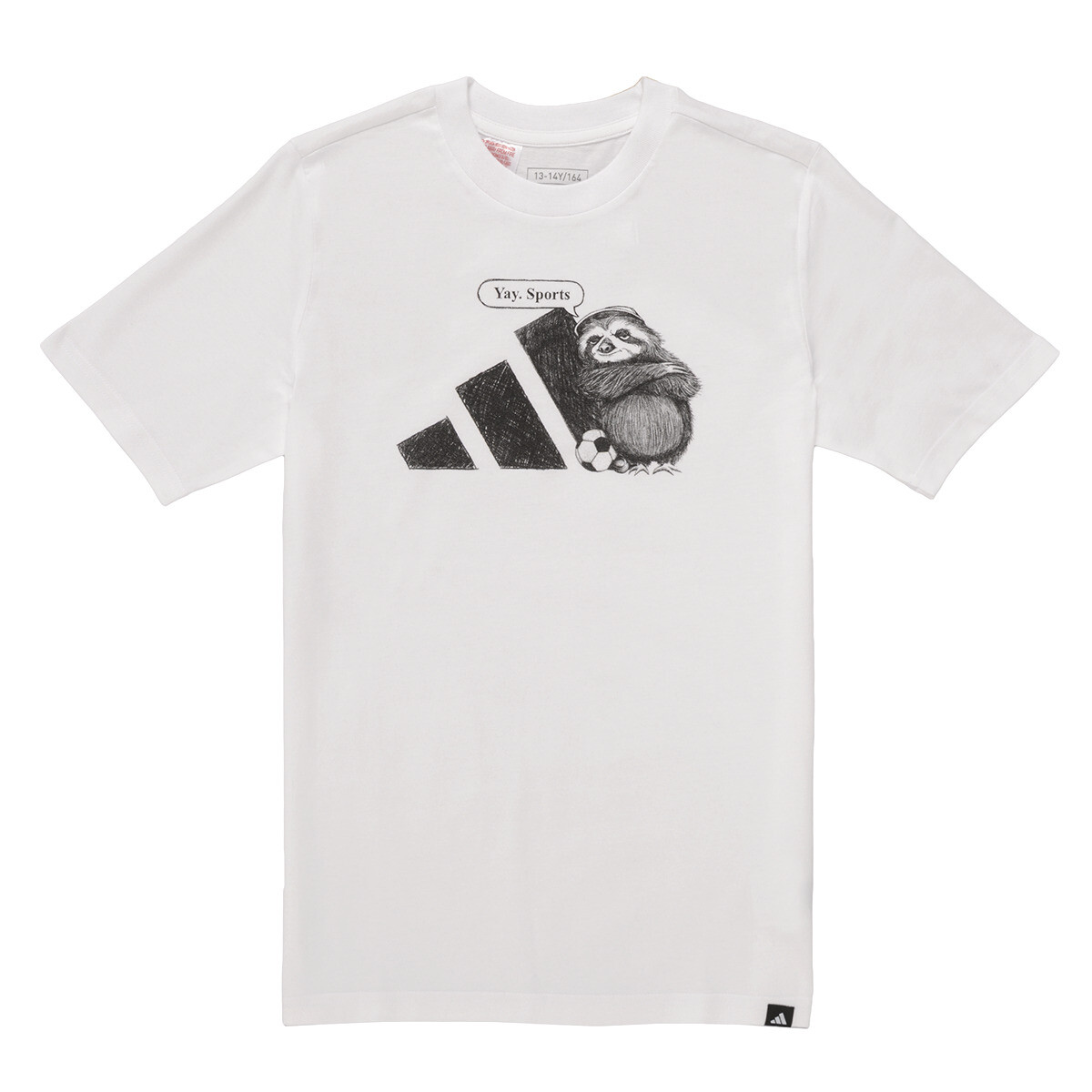 adidas  Sports Graphic T-Shirt Kids  Bílá