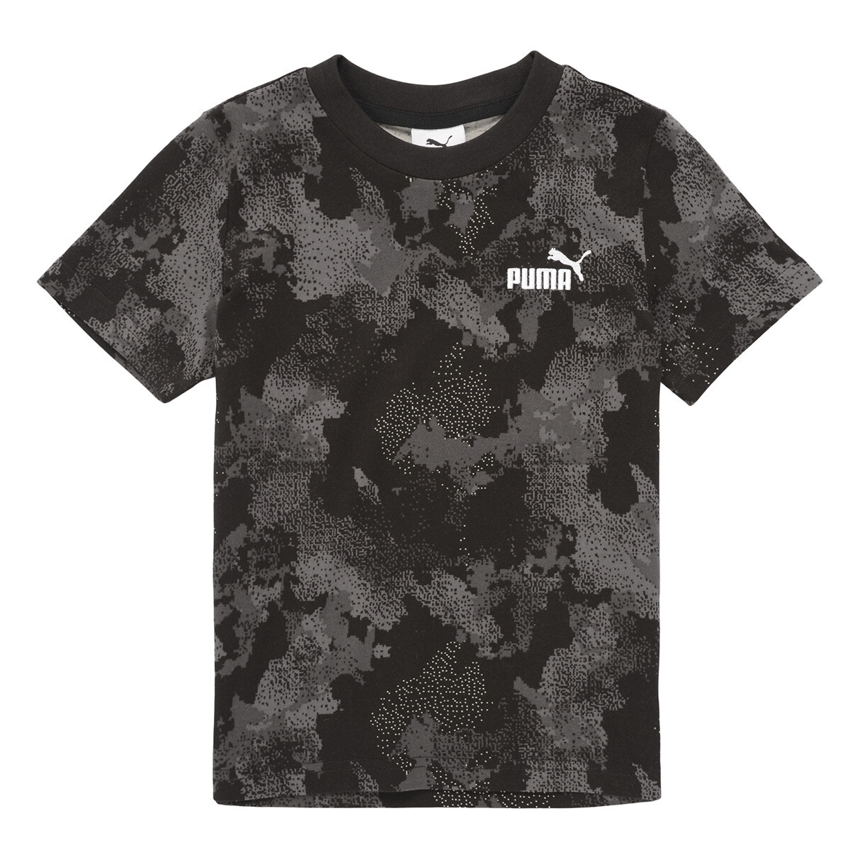 Puma  ESS CAMO AOP Tee  Černá