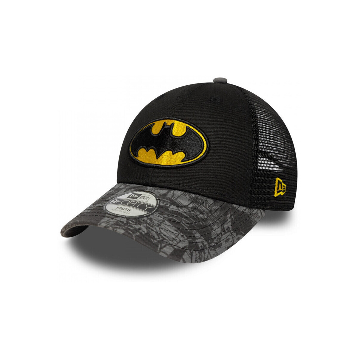 New-Era  Youth dc 9forty trucker batman  Černá