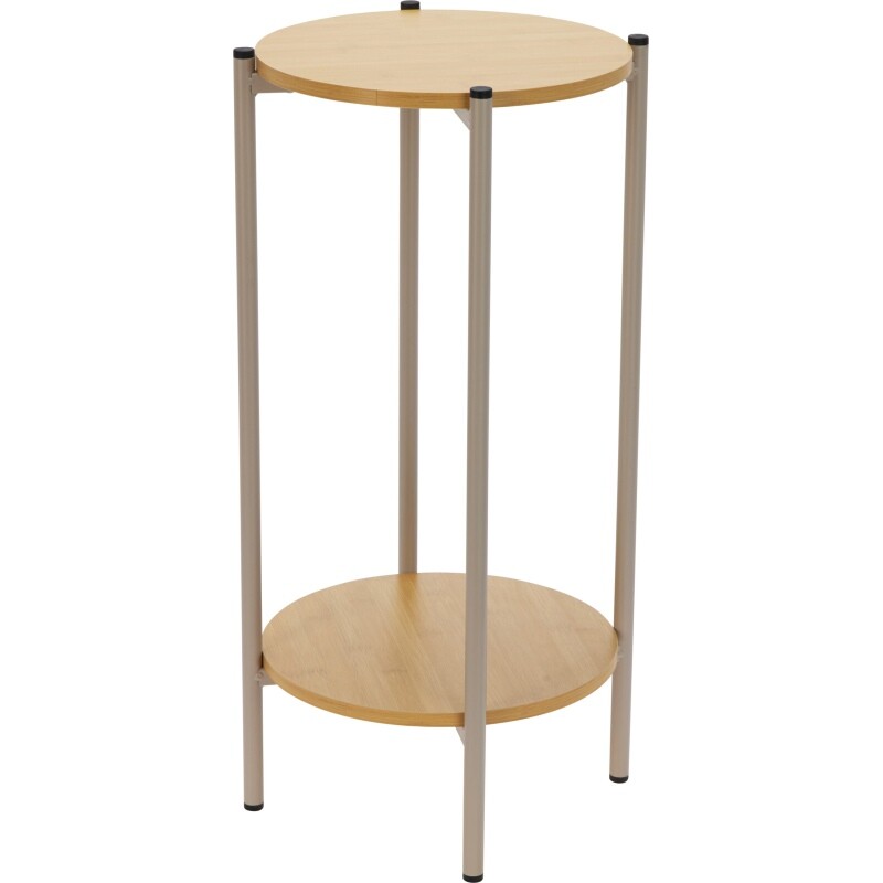 HOMESTYLING Odkládací stolek 31x31x61 cm design dřevo KO-NB1510540