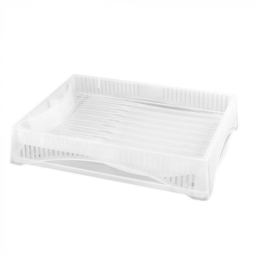 Odkapávač na nádobí s tácem Elba 1610 bílý